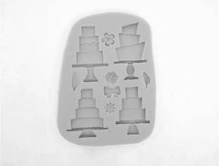 MINI TIERED CAKES MOULD 4 PCS