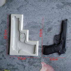 GUN AND BULLETS MOULDS 1 PC