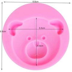 TEDDY BEAR FACE MOULD