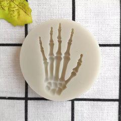MINI HALLOWEEN SKELETON HAND MOULD