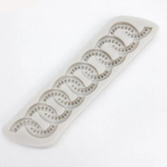 ROUND RHINESTONE BEDAZZLED BORDER MOULD
