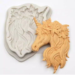 MEDIUM UNICORN SILICONE HEAD MOULD