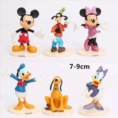 MICKEY MOUSE CLUB HOUSE DOLL TOPPERS 6 PCS
