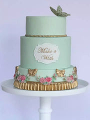 PLEAT AND FRILL BORDER MOULD (PINK)