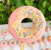 LARGE DOUGHNUT CAKESICLES/ICE POP/LOLLIPOP MOULD 4 PCS