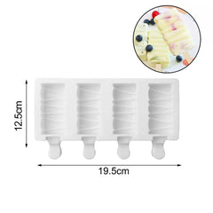 MINI FUNKY CAKESICLES/ICE POP/LOLLIPOP MOULD 4 PCS