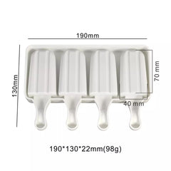 MINI ICE POP CAKESICLES/ICE POP/LOLLIPOP MOULD 4 PCS