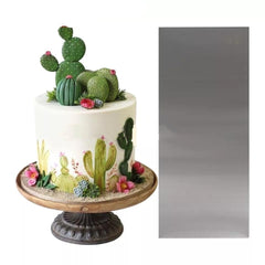 STAINLESS STEEL DOUBLE SIDED SMOOTH SCRAPER (10*4)