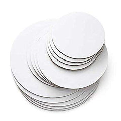 WHITE ROUND CAKE BOARDS (NORMAL)