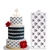 FLEUR DE LIS DESIGNS STENCIL