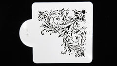 SINGLE EDGE DAMASK PATTERN STENCIL