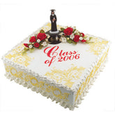 SINGLE EDGE DAMASK PATTERN STENCIL