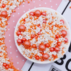 ORANGE CRUSH SPRINKLES 125G