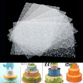 FONDANT EMBOSSER FLOWER IMPRINTS SET 6 Pcs {CLEAR}