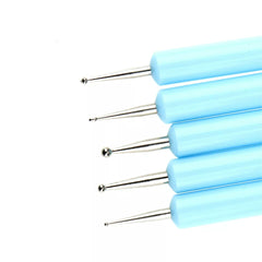 FIGURINE SCULPTING/MODELLING FONDANT TOOLS 5 Pc {2 SIDES}