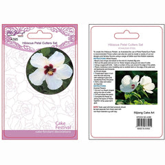HIBISCUS FLOWER PETAL CUTTERS SET A395