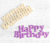 HAPPY BIRTHDAY TAPPIT CUTTER