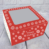 TALL CHRISTMAS CAKE BOXES (5 INCHES)