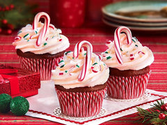 EDIBLE BROKEN/CRUSHED EDIBLE CHRISTMAS CANDY CANES