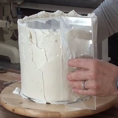 ROUND CAKE ACRYLIC DISC SET - 10.25 INCH