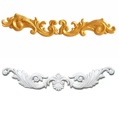MINI FLOWER SCROLL BORDER MOULD 2 PCS