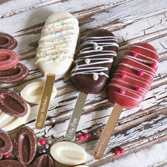 CUSTOMIZED ICE POP/CAKESICLE/LOLLIPOP STICKS (25 PCS)