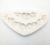ROSES FLOWERS DRAPE MOULD