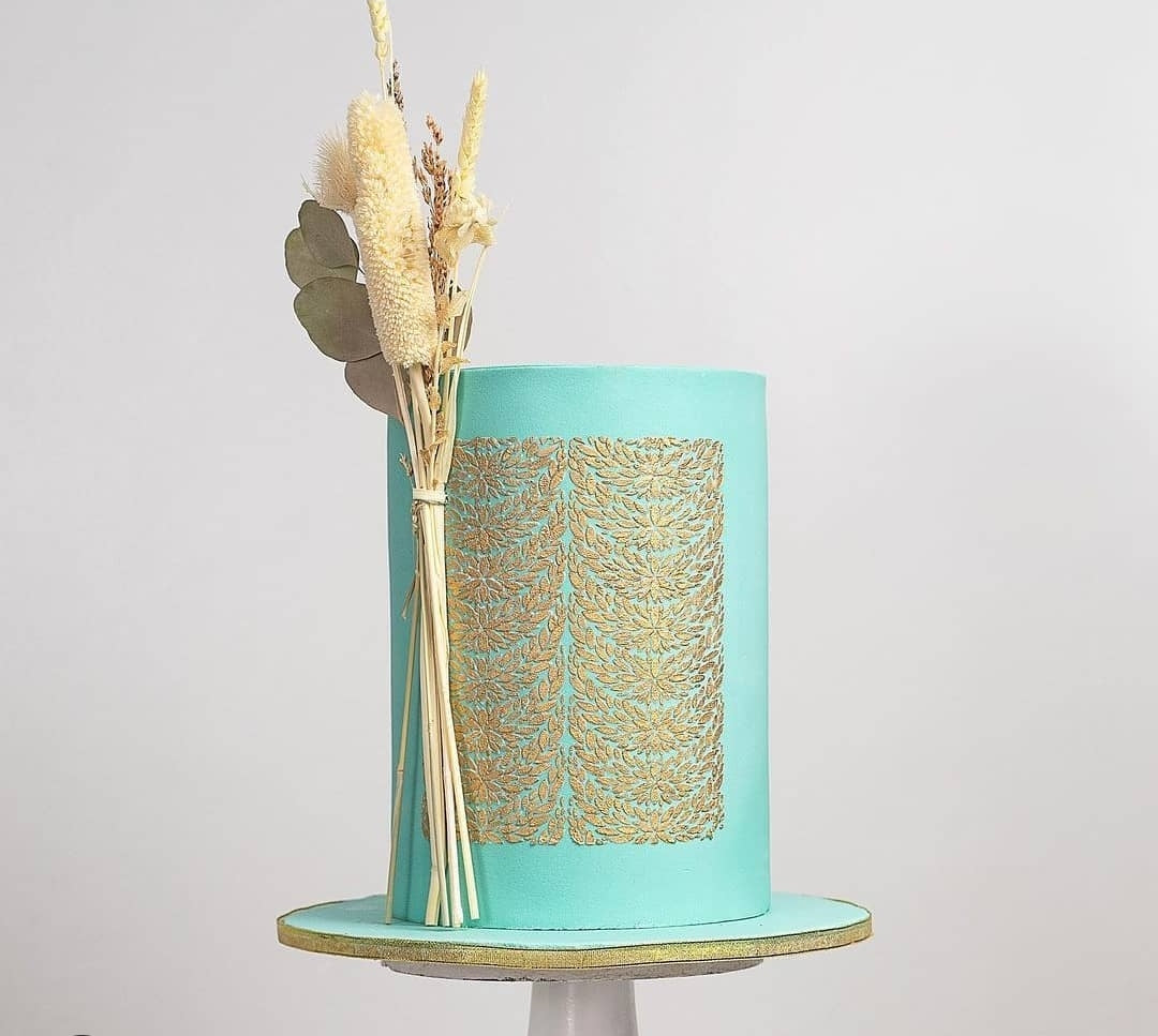 Willow Leaf Cake Stencil For Fondant Cake Decorating - Temu