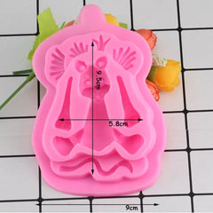 ANIMAL SILICONE MOULD {GREY}
