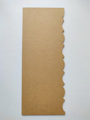 TALL CROWN SCRAPER/ICING COMB (10*4")