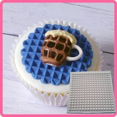 MINI WAFFLE MOULD/TEXTURE MAT