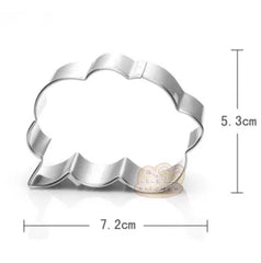 DIALOGUE/THOUGHT BUBBLE COOKIE CUTTER