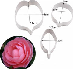 FUSCHIA FLOWER PETAL CUTTER SET A324