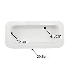 RECTANGULAR WITH SMOOTH EDGES CHOCOLATE MOUSSE CAKE MOULD