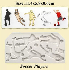 MINI FOOTBALL THEMED/ FOOTBALLERS MOULD