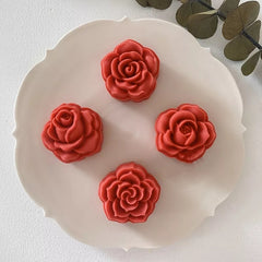 ROSES COOKIE/DIWALI SWEETS/MOON CAKES PLUNGER MOULD 4PCS
