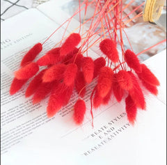 BUNNY TAIL GRASS TOPPERS 10PCS