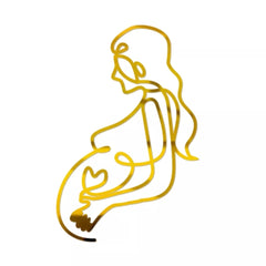 MOM TO BE CAKE CHARM TOPPER