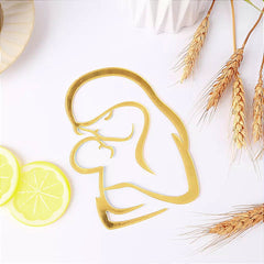 MOTHER AND CHILD CAKE CHARM TOPPER