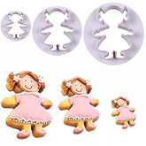 GIRL CUTTERS SET 3PCS