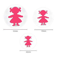 GIRL CUTTERS SET 3PCS