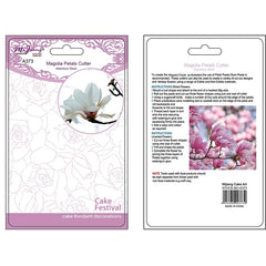 MAGNOLIA FLOWER PETAL CUTTERS SET A373