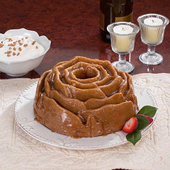 LARGE ROSE BUNDT CAKE TIN