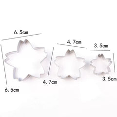 CHERRY BLOSSOM FLOWER CUTTERS SET A406