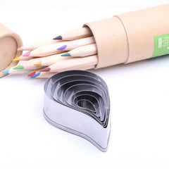 PAISLEY/RANGOLI FLOWER PETAL CUTTERS SET A330