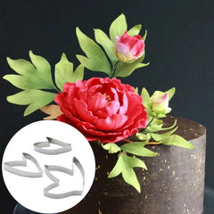 LARGE PEONY LEAF CUTTER SET A612