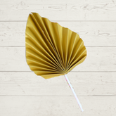 PAPER FANS/PALMS CAKE TOPPER 1PC