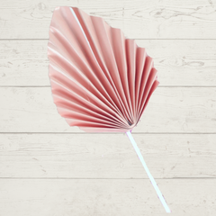 PAPER FANS/PALMS CAKE TOPPER 1PC