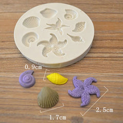 TINY SEA SHELLS MOULD