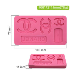 CHANEL LOGO MOULD 5 PCS